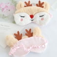 thumbnail image 3 of Christmas Sleep Mask Cartoon Cute Blindfold Eye Cover Eye Mask Eyeshade for Girl, 3 of 6