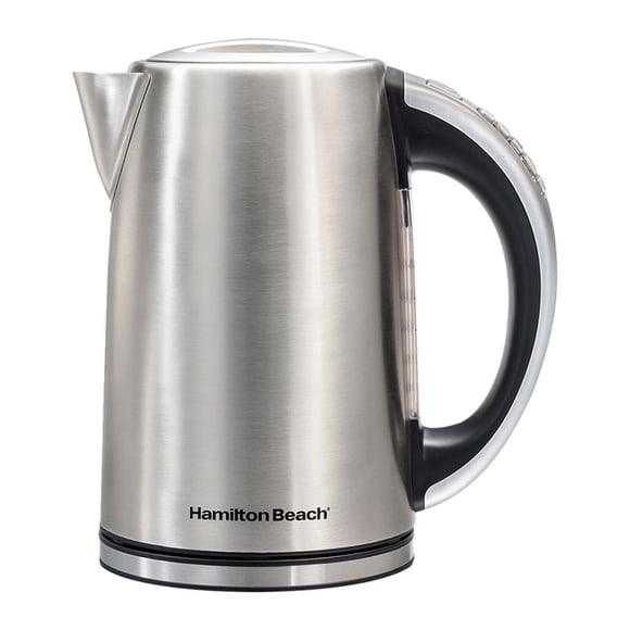 Tetera Hamilton Beach Electrónica Acero Inoxidable 1.7 Litros