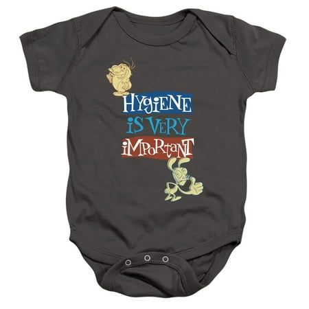 

Ren And Stimpy Hygiene Is Very Important Unisex Infant Snap Suit for Baby