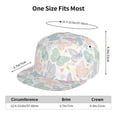 thumbnail image 5 of Goofa Colorful Butterfly Printed Men's Baseball Cap,Straight Brim Hat,Golf Dad Hat,Versatile Style,Sun Protection Cap,Travel Hat, 5 of 9