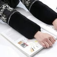 thumbnail image 4 of Autumn/Winter cuff lace women's sleeve office dirt resistant sleeve plus long sleeve - black, 4 of 5