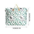 thumbnail image 1 of Amzcrzy Storage and Organization Hanging Travel Largecapacity Storage Bag with Handle Largecapacity Storage Bag Foldable Storage Bucket for Quilt Blanket Home Storage Organization and Storage, 1 of 4