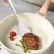 thumbnail image 5 of Espátula para carne de acero inoxidable 304 con mango largo, resistente | Herramienta para parrilla resistente a altas temperaturas para freír, trinchar, asar y servir filetes, salchichas y carne., 5 of 7