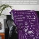 thumbnail image 4 of LHSHID Christmas Gifts for Mom Blankets Gift Blanket Flannel Soft and Comfortable Anti static Bed Sofa Blanket 50x60in, 4 of 6