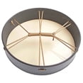 thumbnail image 2 of Tambor Buffalo Remo Black Earth 16 con mango de cuerda y mazo, 2 of 2
