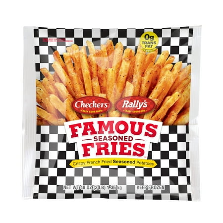 Checkers/Rally s Famous Seasoned Fries 48 oz Checkers/Rally s Famous Seasoned Fries 48 oz