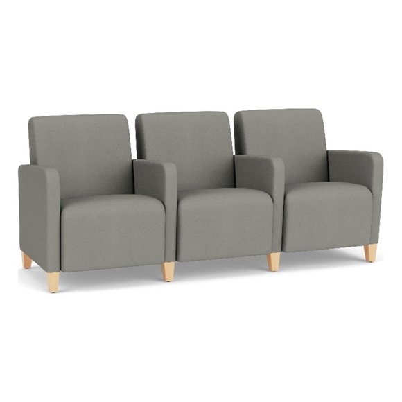 Lesro Ravenna Lounge Réception 3 Places Tandem en Gris