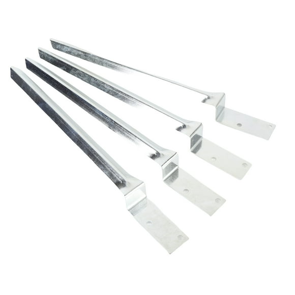 Fence Post Anchor, Easy Installation Mailbox Fence Post Spike Secure Fixation Galvanized Coating for Outdoor Swing
