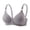 Gray, variant on Women'S Plus Size Bc Cup Wireless Thin Breathable Comfortable Sexy Bra Everyday Wear Lingerie