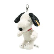 Steiff Snoopy Keyring, 6, white