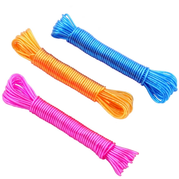 Chef Craft Select Plastic Sturdy Clothesline, 33 feet, Color May Vary