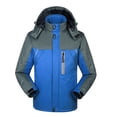 thumbnail image 1 of DecSea Men's Outdoor Sports Hooded Windproof Jacket Waterproof Rain Coat, 1 of 4