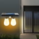 thumbnail image 4 of Head Of Solar Tungsten Filament Bulb Lamp Outdoor Human Body Induction Wall Lamp Courtyard Lamp Lighting Lamp, 4 of 5