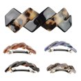 thumbnail image 4 of Pinza De Pelo Geométrica Sunnimix Tortie, 4 of 5