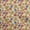 Beige, variant on oneOone Georgette Viscose Blue Fabric Abstract Retro Floral Sewing Fabric By The Yard Printed Diy Clothing Sewing Supplies 42 Inch Wide