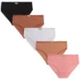 thumbnail image 2 of dELiA*s Girls Underwear Panties Cotton Ribbed Panties -Trimmed Waistband 5 Pack, 2 of 7