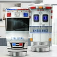 thumbnail image 2 of Ambulance Tumbler Stainless Steel Coffee Cup With Lid 20oz Medical Themed EMS Gifts For Insulated Mug EMT Emergency Medical Technician Gifts For Coworkers Women, 2 of 6
