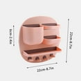 thumbnail image 3 of Amzcrzy Storage and Organization Makeup Storage Self-Adhesive Side Storage Box Wall-Mounted Remote Control Bracket Office Bracket Pen Multi-Function Storage Rack Bedroom Bathroom Supplies, 3 of 5
