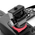 thumbnail image 3 of Hot Shoe Mount Flash Mic Holder 1/4in Camera Stand Bracket, Aluminum Alloy, Rust Resistant, Lightweight, Mini Size, Multidirectional Support, 3 of 7