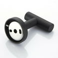 thumbnail image 3 of Porte-serviettes Noir Mat Support de Cintre en Acier Inoxydable Salle de Bain Mural, 3 of 8