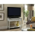 thumbnail image 4 of Alaterre Furniture Country Cottage Media/Console Table, Solid Pine Wood Perfect for Living Room, Entryway, Hallway, White Antique Finish, 4 of 7