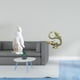 thumbnail image 2 of Escultura de pingüino,Escultura de pingüino,decoración nórdica para el hogar,Escultura china,Figuras chinas en miniatura de latón para escritorio,Adorno de mesa en miniatura chino de latón, 2 of 8