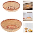 thumbnail image 3 of RENACLIPY Set of 2 Khaki Woven Fruit Baskets, Natural, , Storage Containers for Kitchen and Home, 3 of 5