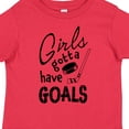 thumbnail image 4 of Inktastic Girls Gotta Have Goals Hockey Player Girls Toddler T-Shirt, 4 of 5
