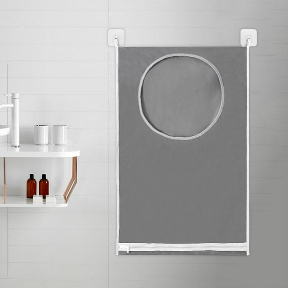 Cesto de Ropa sucia colgante impermeable Macarena bolsa de almacenamiento de baño montada en pared tela Oxford 77 cm