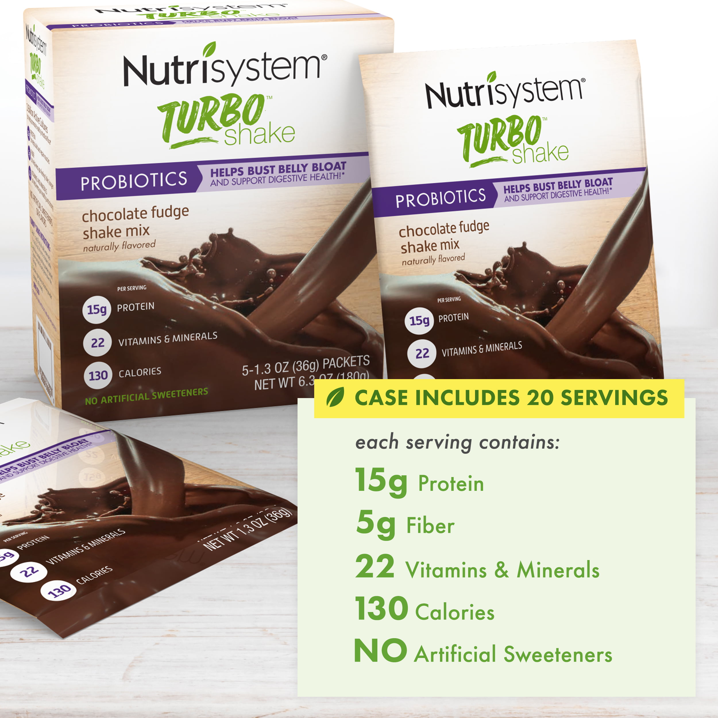Nutrisystem 28 Days of Chocolate Flavor Shake Mix Powder 