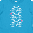 thumbnail image 4 of Inktastic Biking Bicycle Silhouette Girls Toddler T-Shirt, 4 of 5