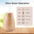 thumbnail image 2 of 120ml Essential Oils Diffuser, Ultrasonic Air Humidifier Silent Electric Scent Diffuser Automatic Aroma Stop with Adjustable Mist Mode & 7 LED Colors, 2 of 5