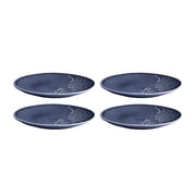 Better Homes & Gardens Ellie Blue Stoneware 12-Piece Dinnerware Set