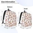 thumbnail image 2 of Balery Farm Cow Animal Mochila Clásica Impresa Básica para Viaje, Mochila Escolar Resistente al Agua, Mochila de Lona con Correas Ajustables-Small, 2 of 5