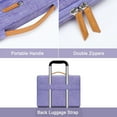 thumbnail image 4 of MOSISO Laptop Sleeve Carrying Case Compatible with 15-15.6 inch HP Dell Asus Acer Lenovo Notebook, 360 Protective Computer Handbag Briefcase with Handle, Purple, 4 of 6