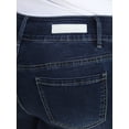 thumbnail image 2 of White Mark Women's Plus Size Super Stretch Denim, 2 of 8