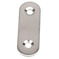 thumbnail image 2 of BQLZR Lot de 10 Assiettes Droites en Acier Zingué 15.5X47mm Trou de 5MM, 2 of 5