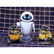 thumbnail image 2 of Wall-e Robot Wall E Eve Pvc Colección de figuras de acción Modelo Juguetes Muñecas 6 cm 3 tipos V, 2 of 5
