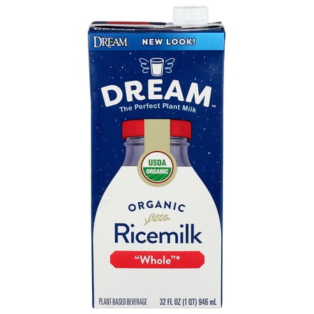 (Pack Of 6) Dream Milk Rice Lactose Dairy Free Whole Organic 32 Fo