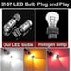 thumbnail image 3 of 2pcs Canbus For Jeep Grand Cherokee 2011 2012 2013 3157 Led Daytime Running Light Bulbs P27/5w P27/7w T25 Auto Drl Lamp-in Stock, 3 of 5