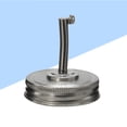 thumbnail image 2 of 304 Stainless Steel Sealing Metal Caps Leakproof Tin Lids Jar Cover for Narrow-Neck Jar Collection Bottle Glass Storage Bottle 70mm, 2 of 10