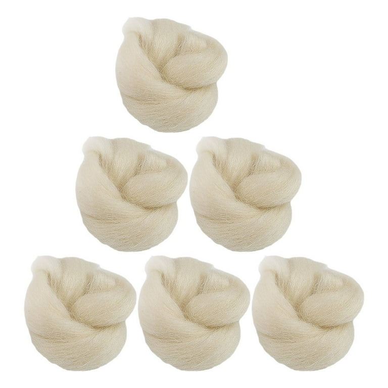 FRCOLOR 6Pcs Lambs Wool for Toes Supple Toe Separator Sweat-absorbing  Overlapping Toe Separator