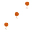 thumbnail image 1 of Advancent Fuzzy Ball Llavero Flexible Cómodo Encantador Llaveros Adorable Práctico Llaveros Mujeres para Niños Adultos Ancianos Estudiantes Naranja 8cm Type1 NO1 Advancent CBP393620, 1 of 5
