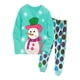 thumbnail image 2 of SAILEROAD Pijamas para niños Navidad Hombre de Nieve con Gorro Conjunto de Pijamas para niños Pijama para niños Ropa de Dormir de algodón de Manga Larga Traje de Dormir, 2 of 4