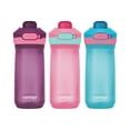 thumbnail image 1 of Contigo Kids Jessie Water Bottle with AUTOPOP Lid, Grape/Azalea/Blue Raspberry, 14 oz (414 ml), 3 Pack, 1 of 7