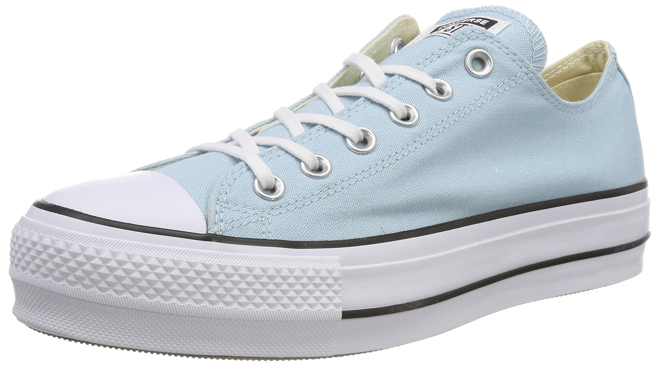 Converse Chuck Taylor All Star Lift Canvas Low To Sneakers Ocean Bliss ...