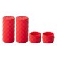 thumbnail image 1 of 4 cintas de silicona para manillar de bicicleta, accesorios para ciclismo rojo, 1 of 8