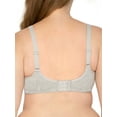 thumbnail image 2 of Fruit of the Loom Women's Plus Size Beyond Soft Cotton Unlined Underwire Bra, Style FT813, 2 of 2