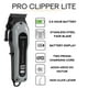 thumbnail image 2 of Recortadora de pelo Supreme Trimmer Pro Clipper Lite STC5000, 2 of 9