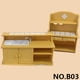 thumbnail image 1 of Muebles para casa de muñecas con familia de animales del bosque, juguetes en miniatura a escala 1/12, accesorios para muñecas de niña, dormitorio, baño, kit de casa de muñecas, 1 of 5